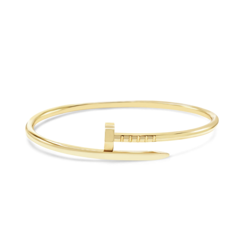 used Cartier Juste Un Clou Bangle, Small Model - Size 14 - 18ct Yellow Gold