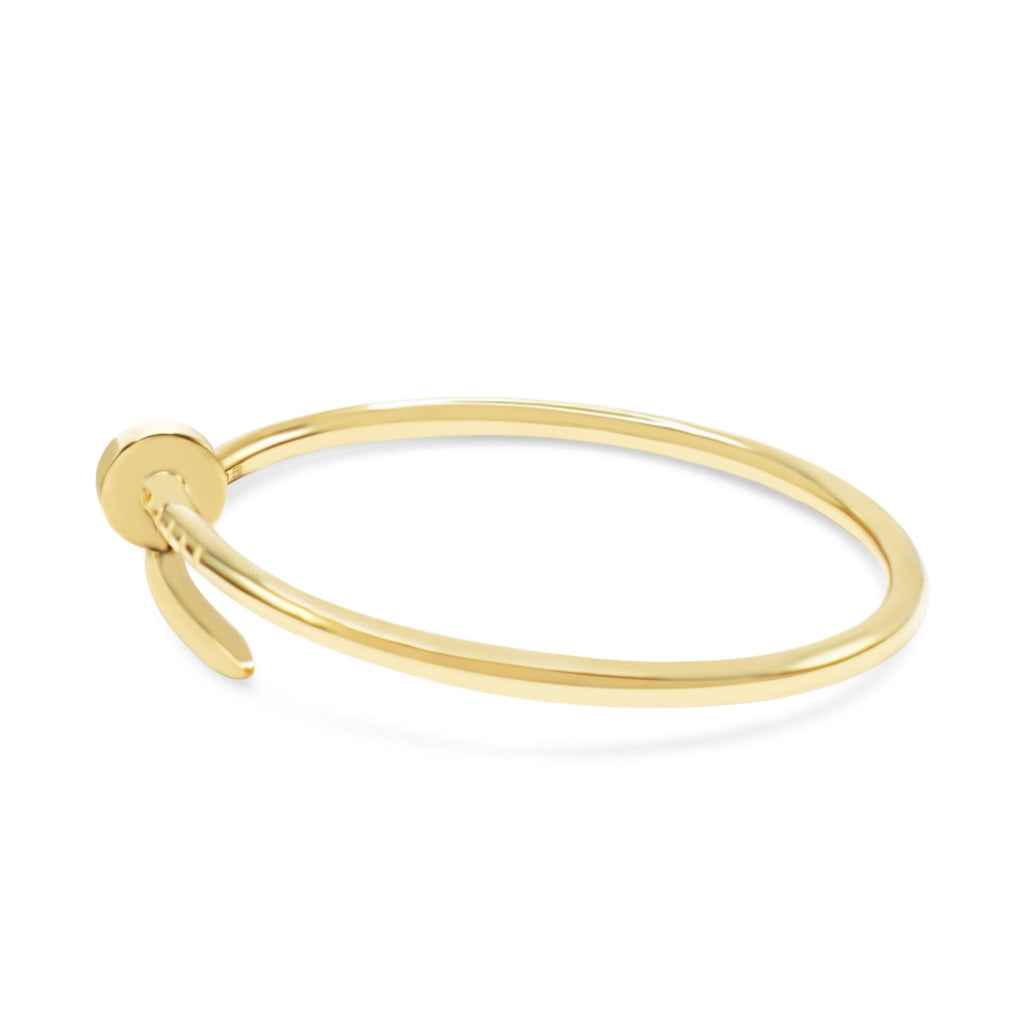 used Cartier Juste Un Clou Bangle, Small Model - Size 14 - 18ct Yellow Gold