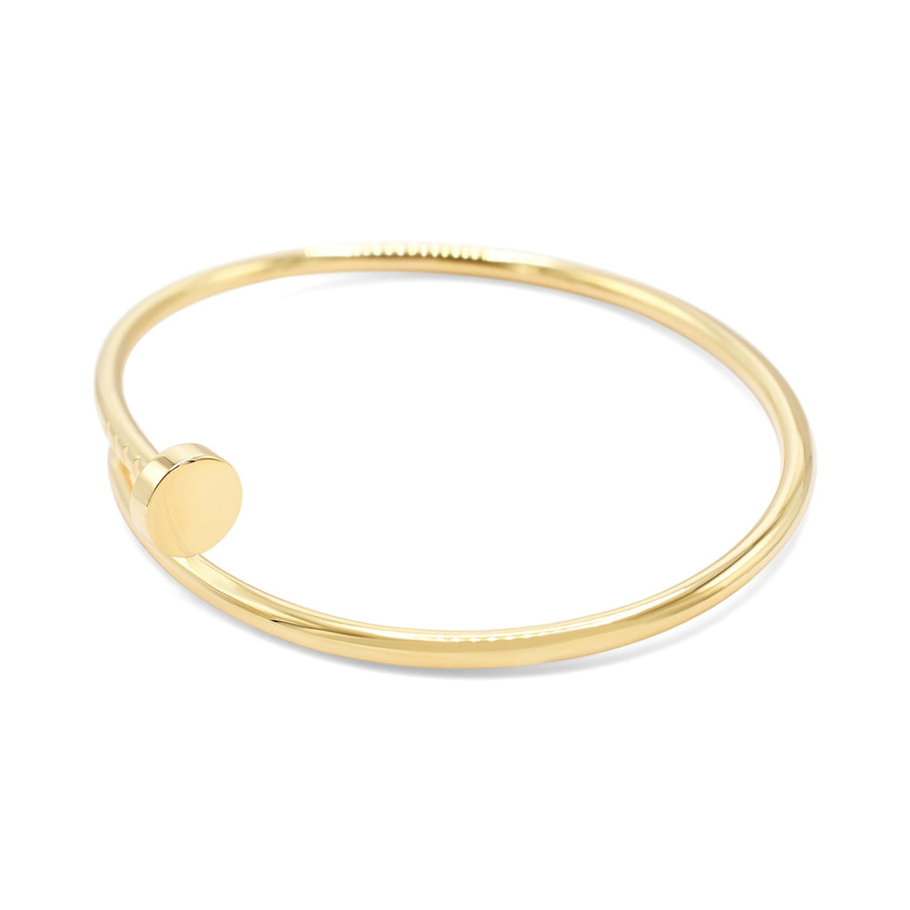 used Cartier Juste un Clou Bracelet, Small Model Size 16 - 18ct Yellow Gold