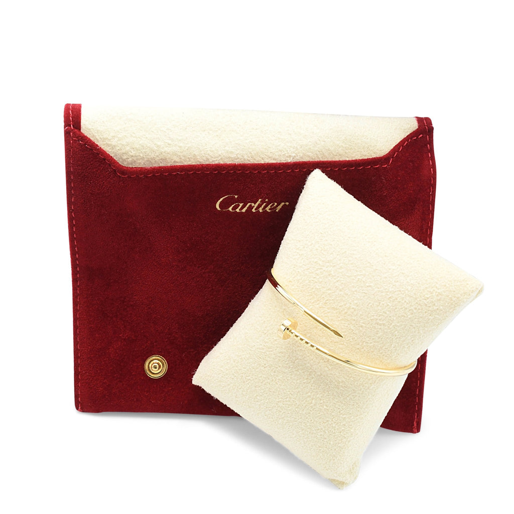 used Cartier Juste un Clou Bracelet, Small Model Size 16 - 18ct Yellow Gold