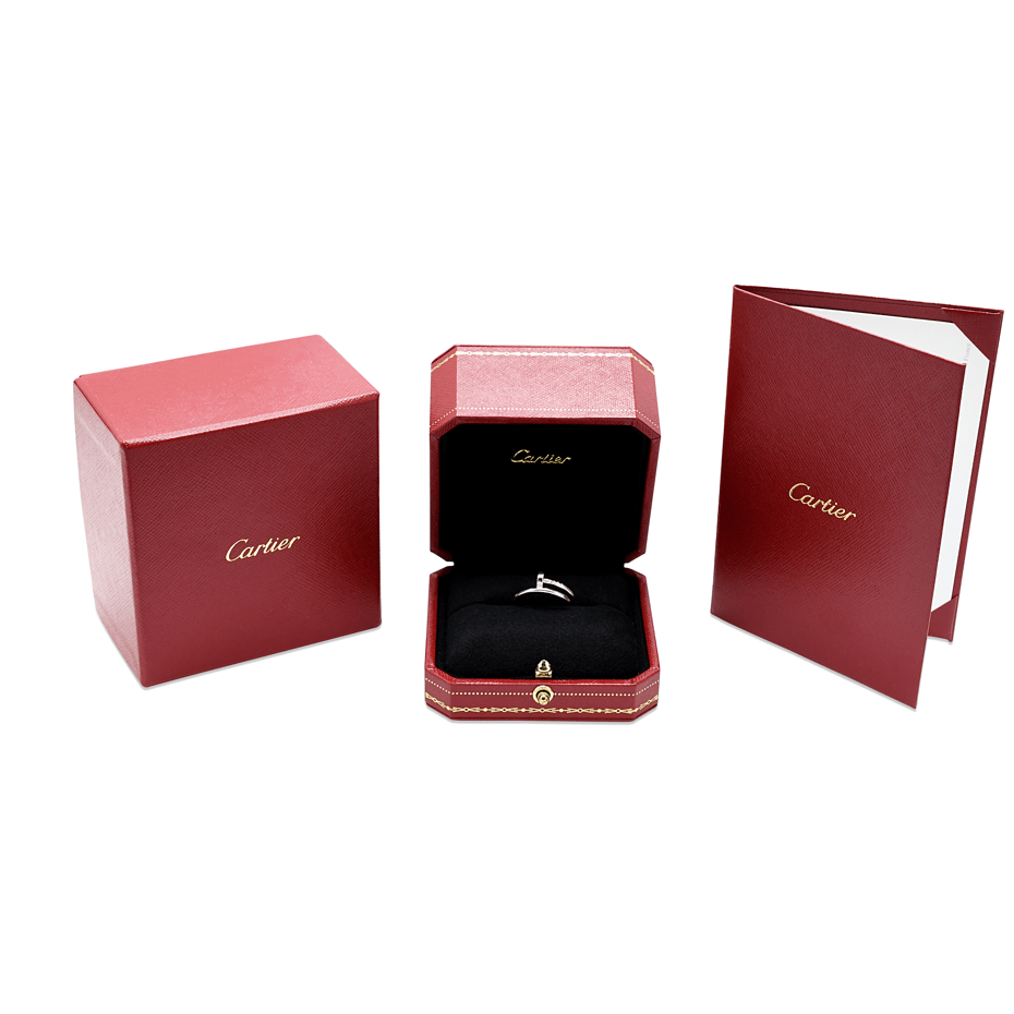 used Cartier Juste Un Clou Ring, Small Model Size 53 - 18ct White Gold