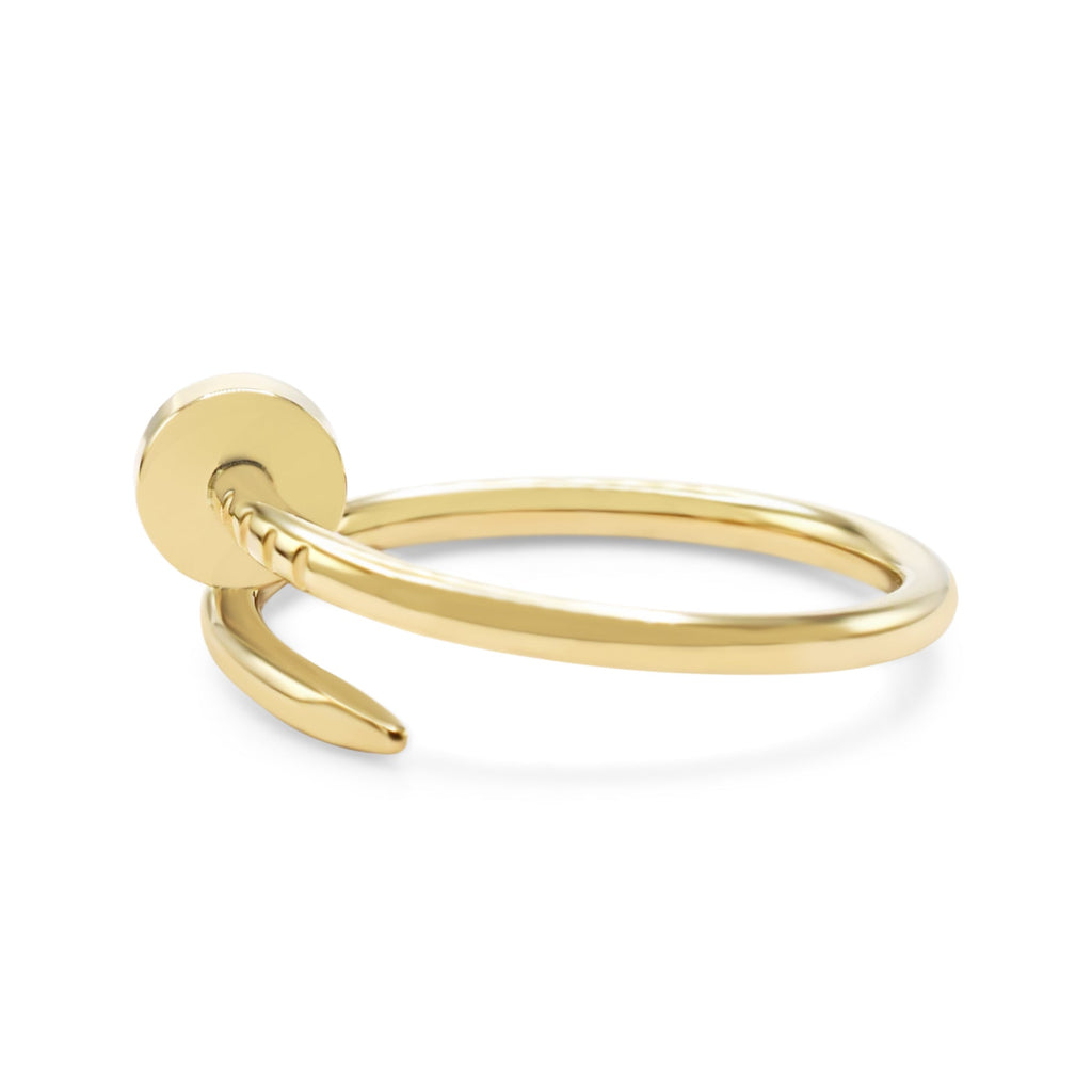 used Cartier Juste Un Clou Ring, Small Model Size 53 - 18ct Yellow Gold