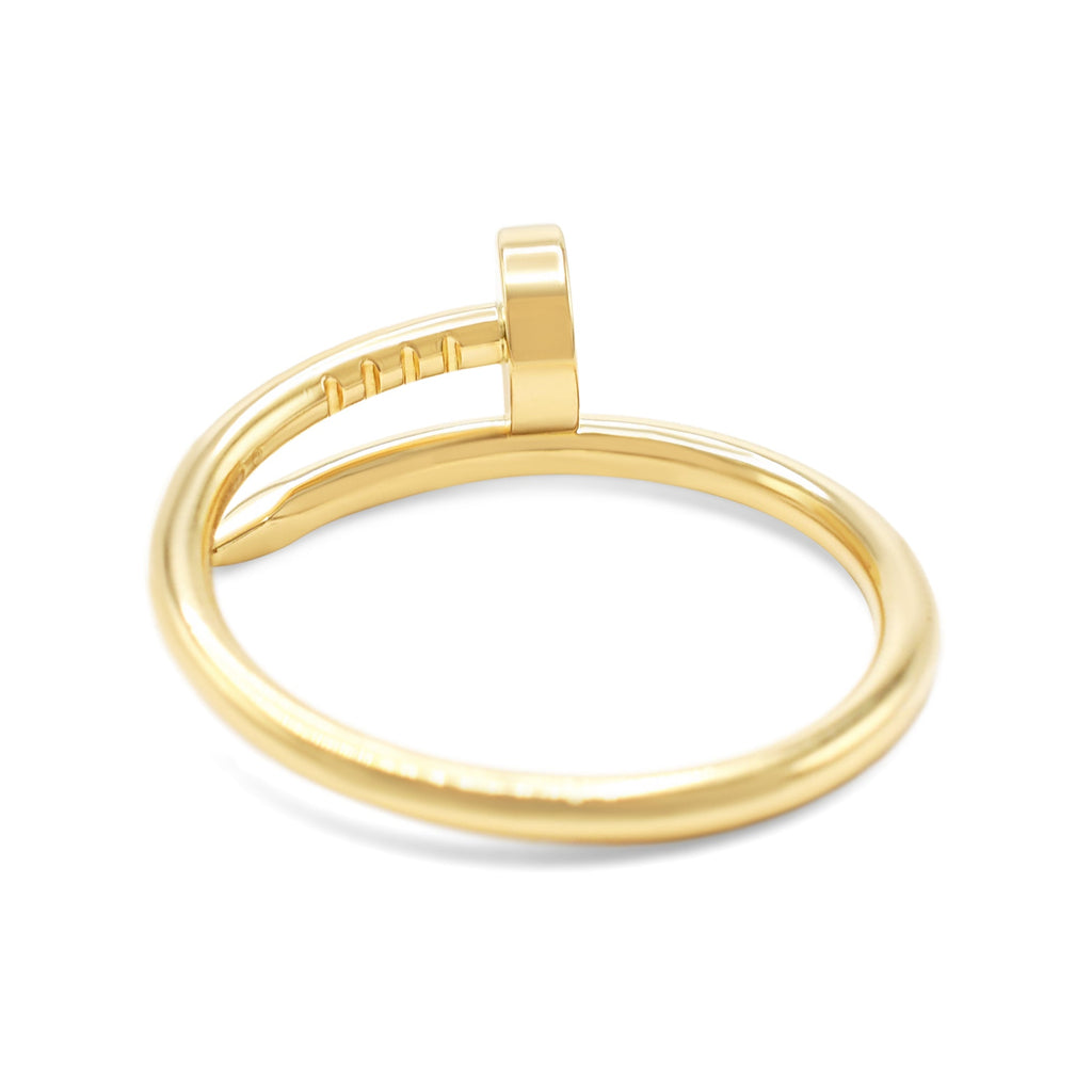 used Cartier Juste un Clou Ring, Small Model Size 54 - 18ct Yellow Gold