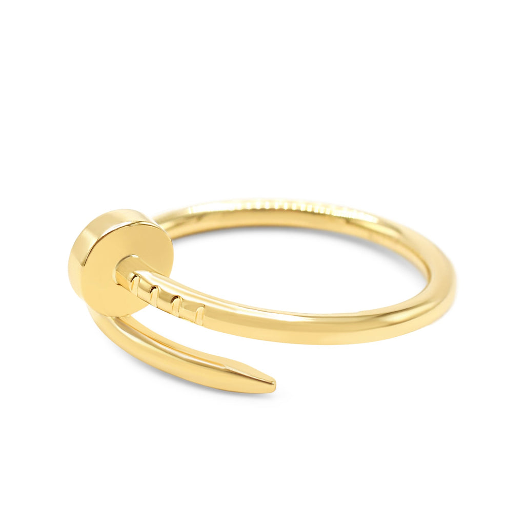 used Cartier Juste un Clou Ring, Small Model Size 54 - 18ct Yellow Gold