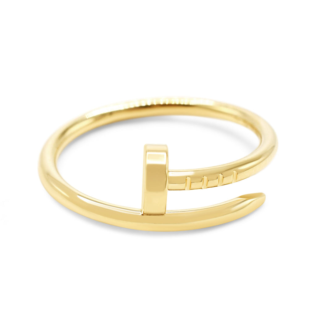 used Cartier Juste un Clou Ring, Small Model Size 54 - 18ct Yellow Gold