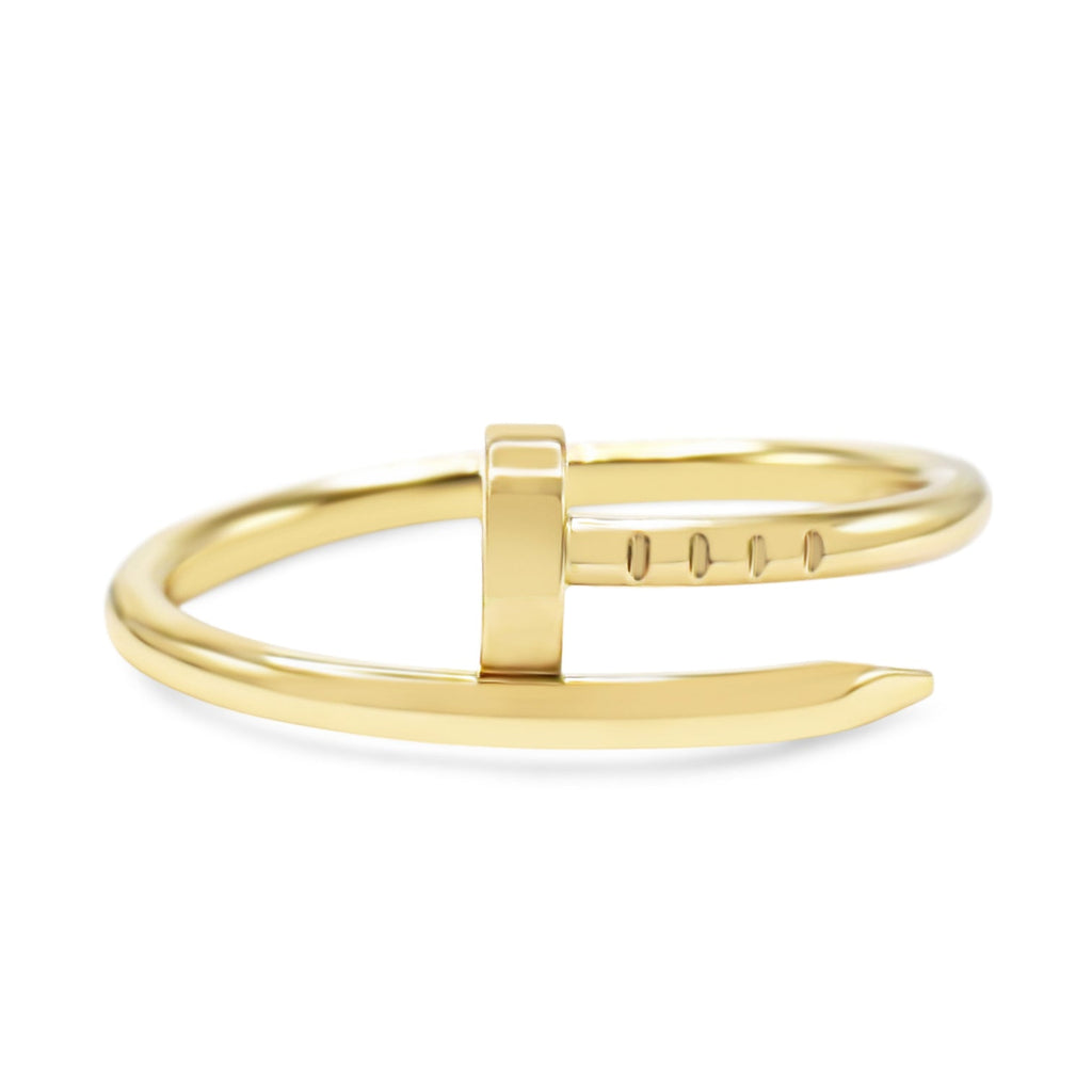 used Cartier Juste Un Clou Ring, Small Model, Size 55 - 18ct Yellow Gold