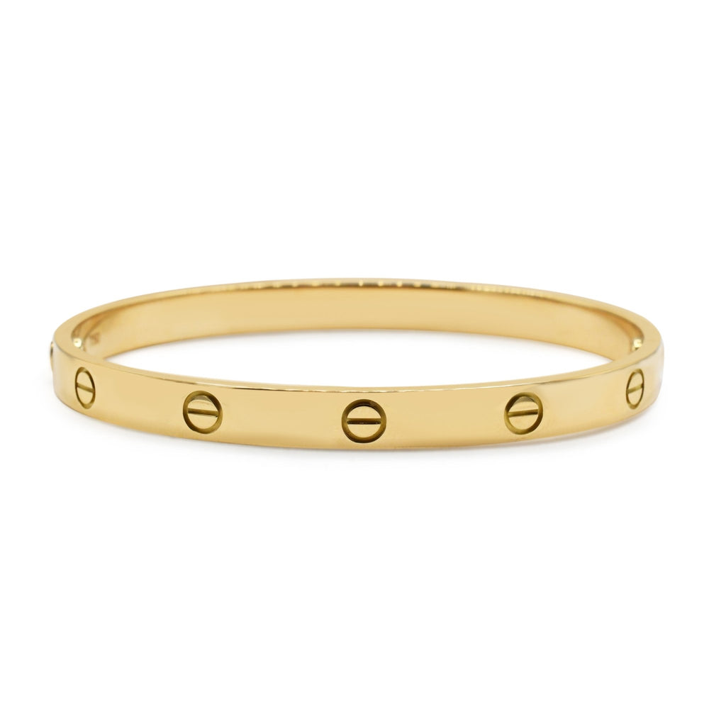 used Cartier Love Bangle 18ct Yellow Gold - Size 19