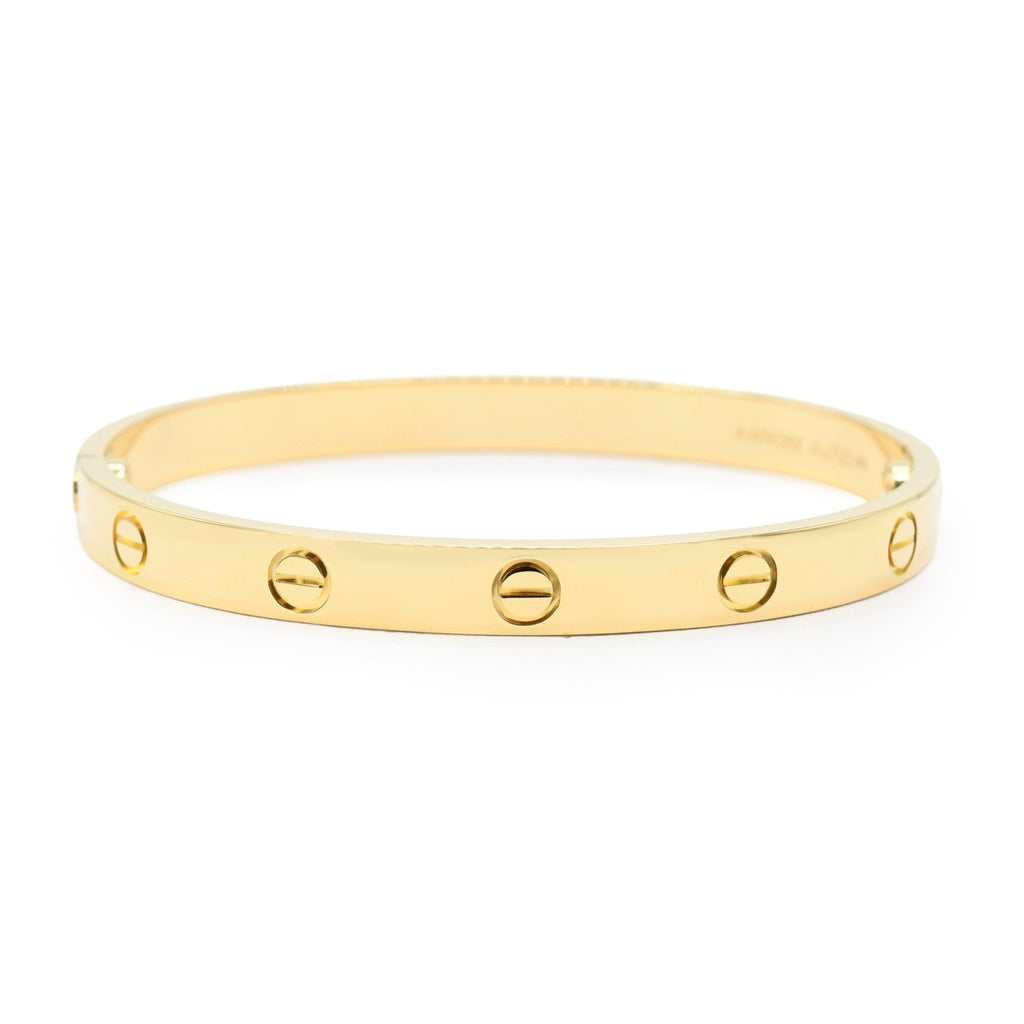 used Cartier LOVE Bangle, Classic Model Size 17 - 18ct Yellow Gold