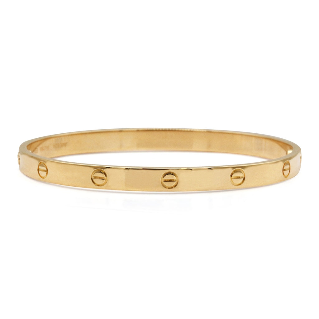 used Cartier Love Bangle Size 21 - 18ct Yellow Gold