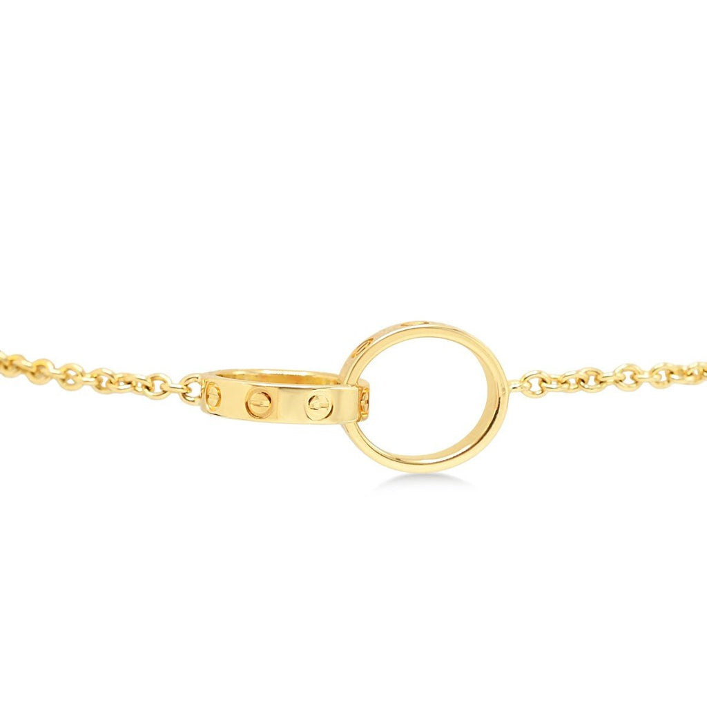 used Cartier LOVE Bracelet, On Chain - 18ct Yellow Gold