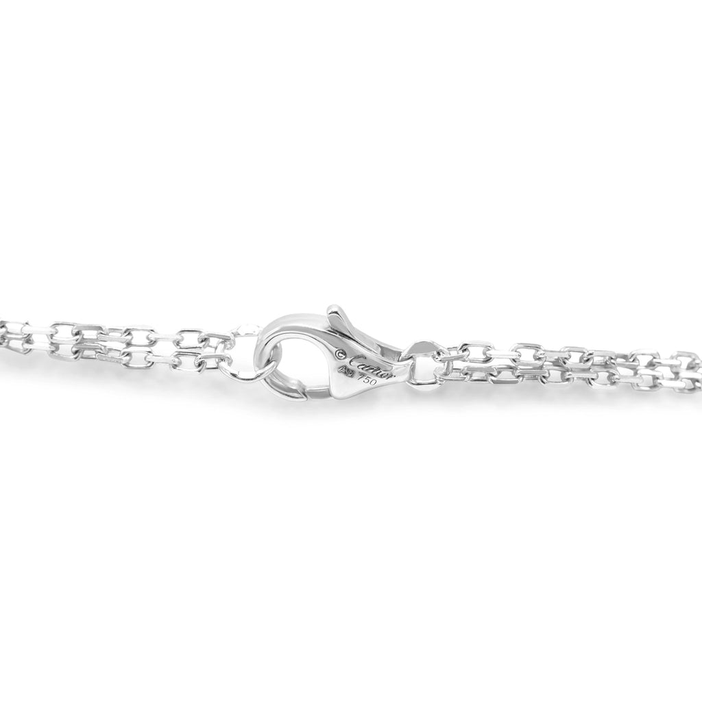 used Cartier LOVE Bracelet, On Chain, 2 Diamonds - 18ct White Gold