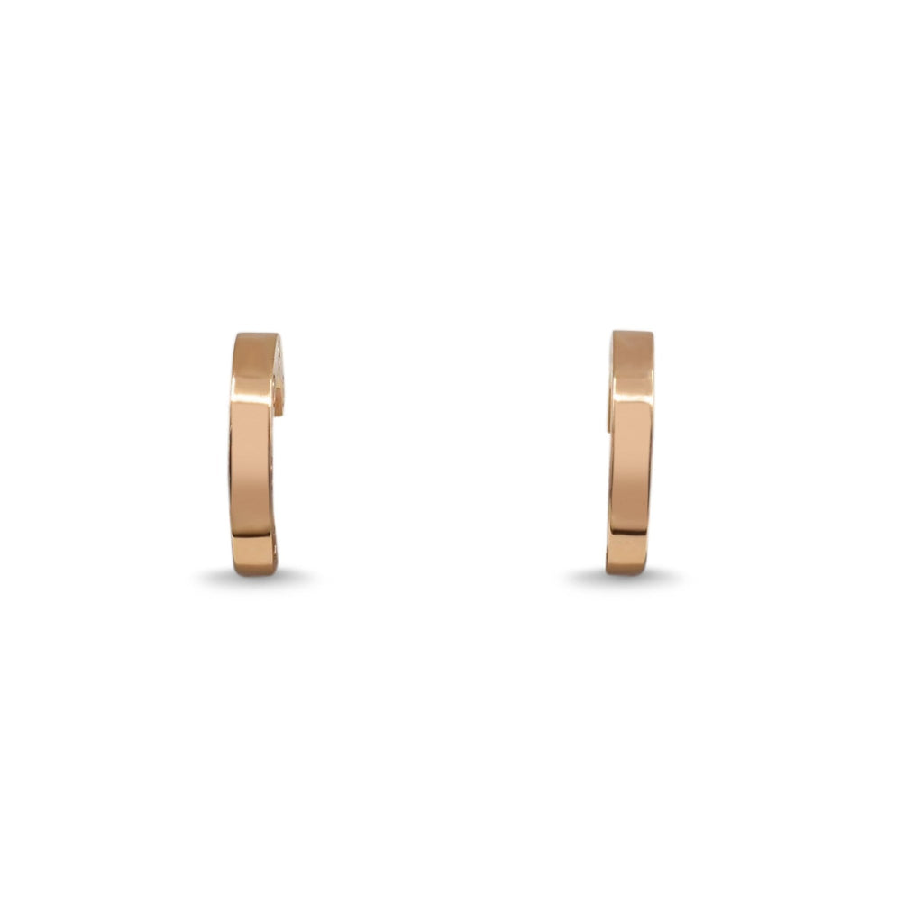 used Cartier Love Hoop Earrings - 18ct Rose Gold