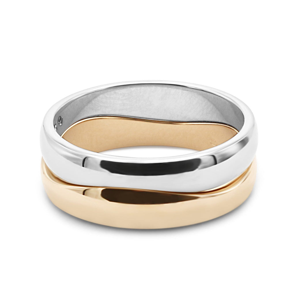 used Cartier Love Me Set Of Two 18ct Gold Rings