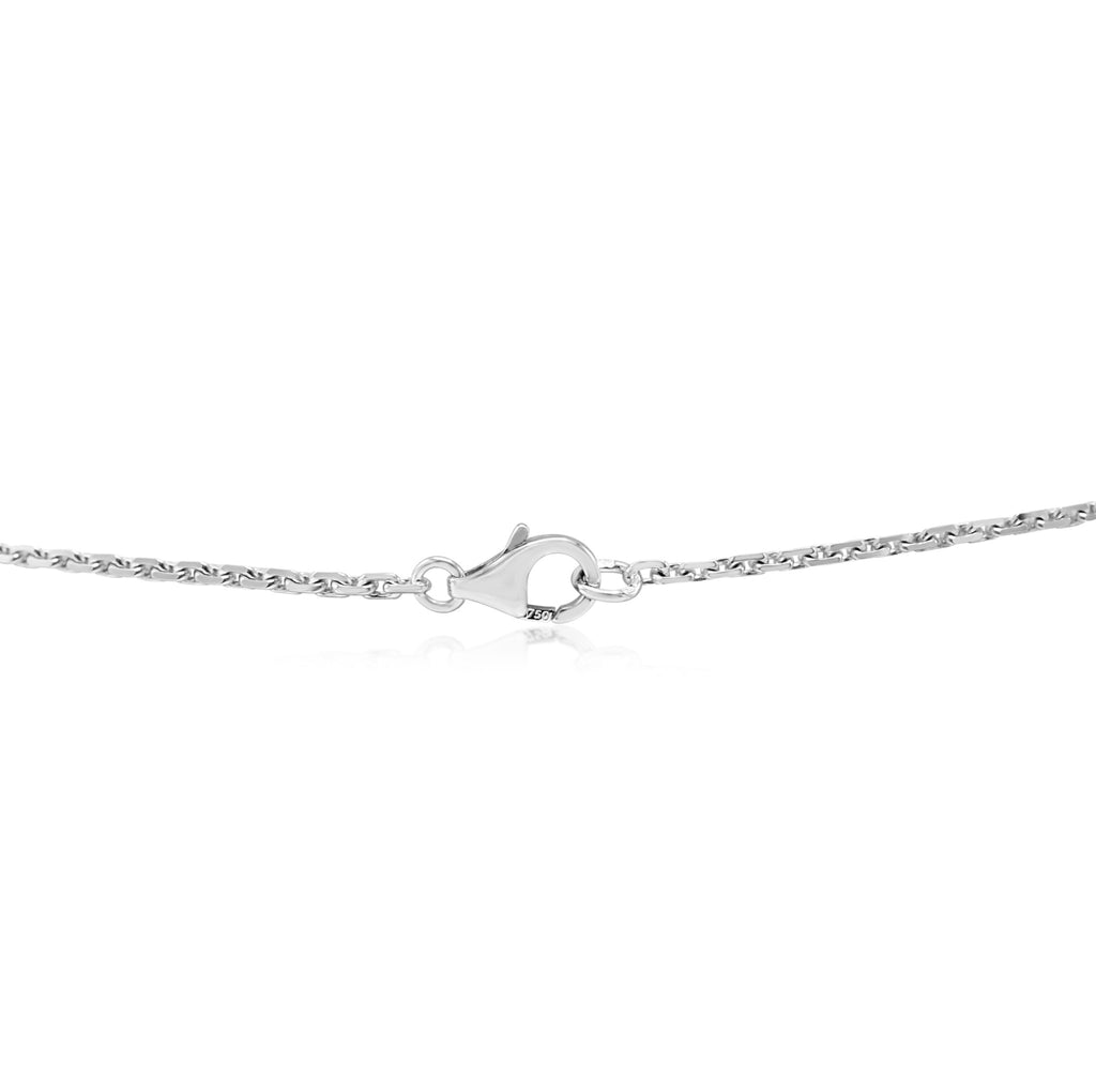 used Cartier Love Necklace 3 Diamonds - 18ct White Gold