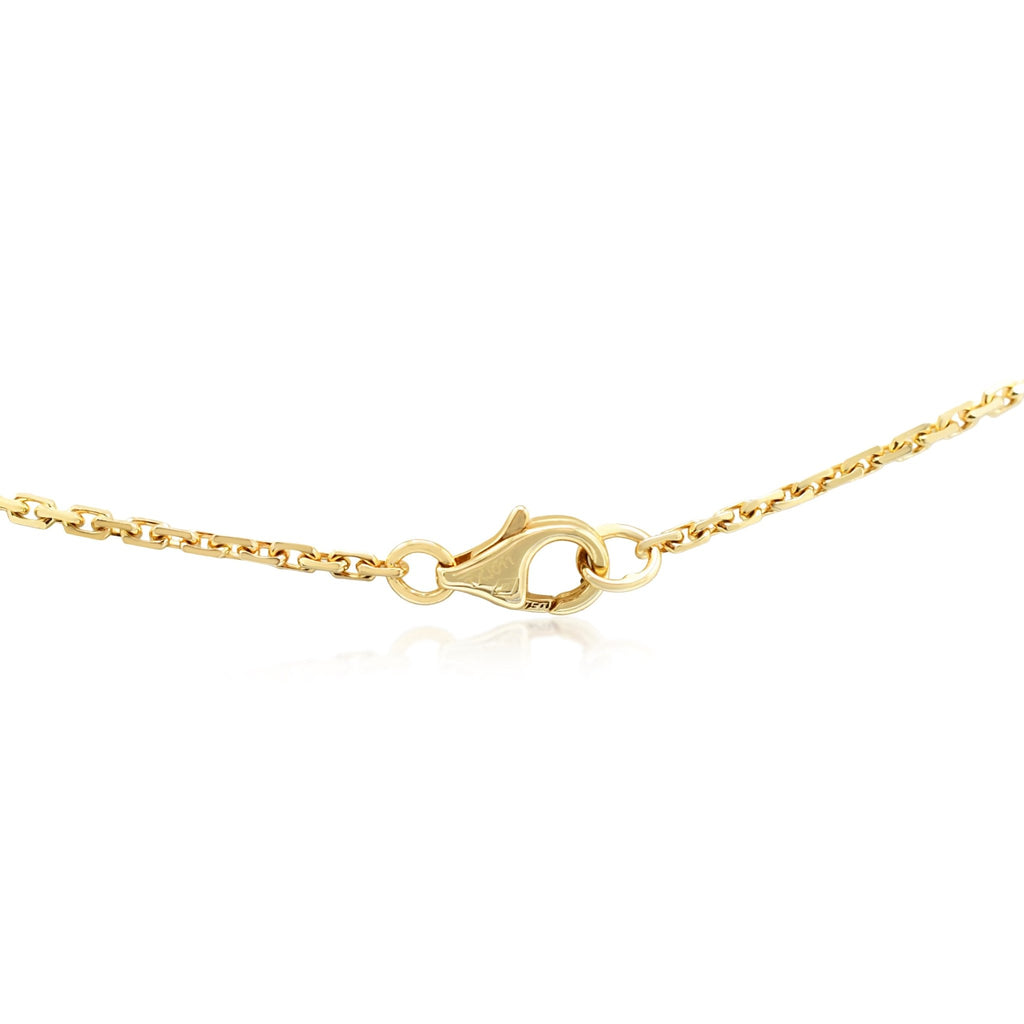 used Cartier LOVE Pendant Necklace, Half - paved - 18ct Yellow Gold