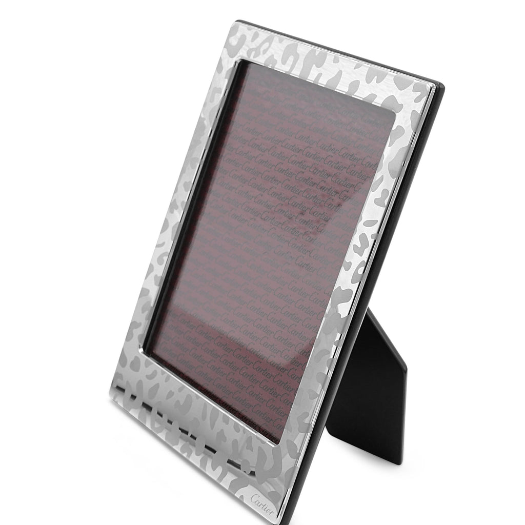 used Cartier Panther Pattern Photo Frame