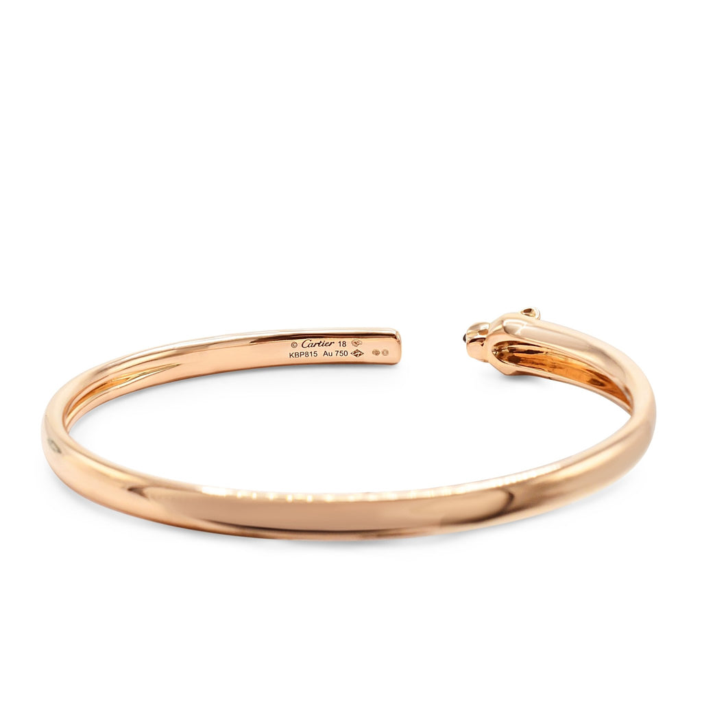 used Cartier Panthère de Cartier Bracelet Size 18 - 18ct Rose Gold