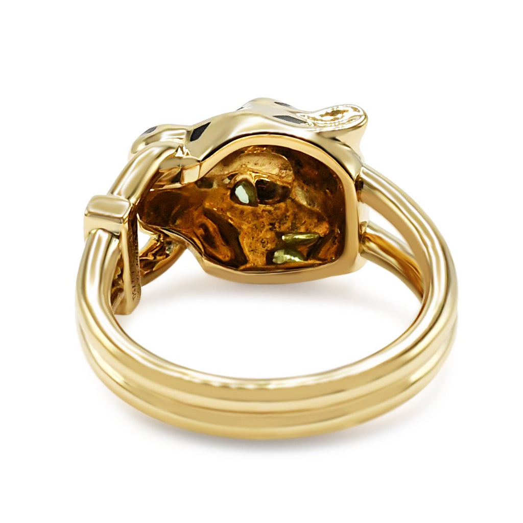 used Cartier Panthère de Cartier Ring Size 52 - 18ct Yellow Gold