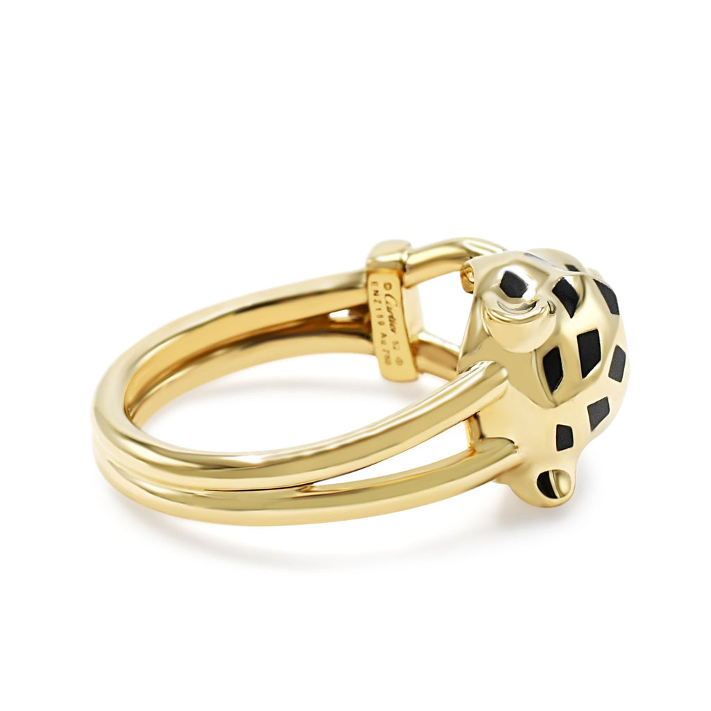 used Cartier Panthère de Cartier Ring Size 52 - 18ct Yellow Gold