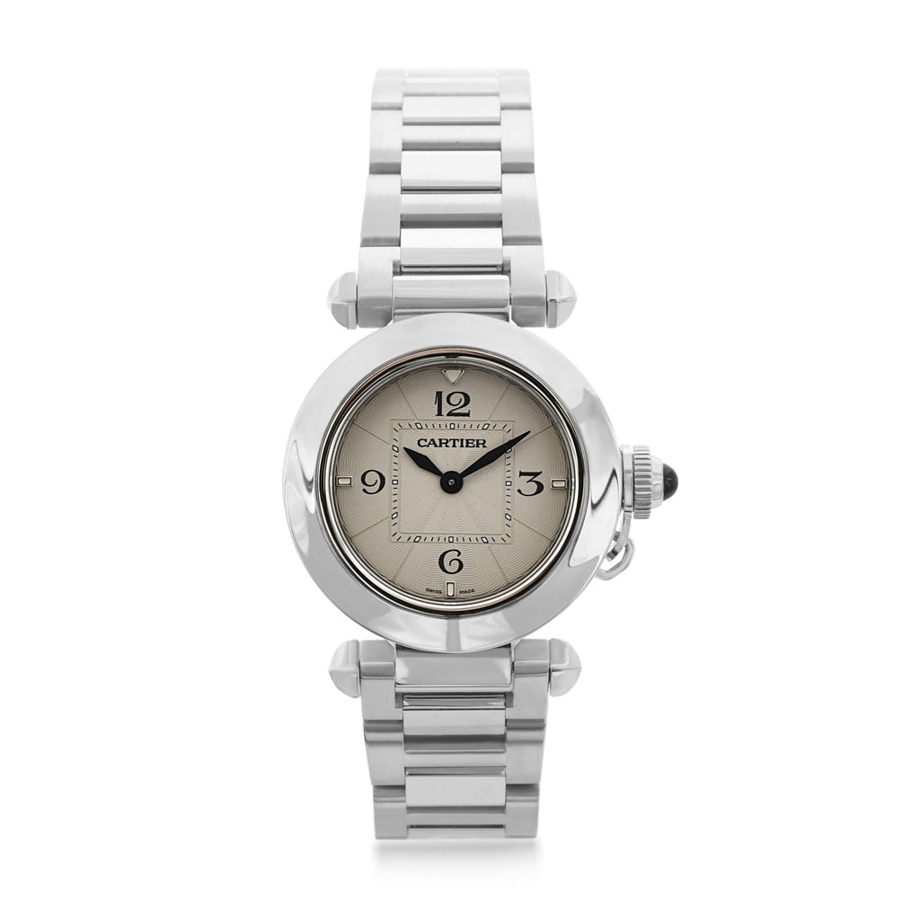used Cartier Pasha De Cartier 30mm, Quartz Steel Watch Ref WSPA0021