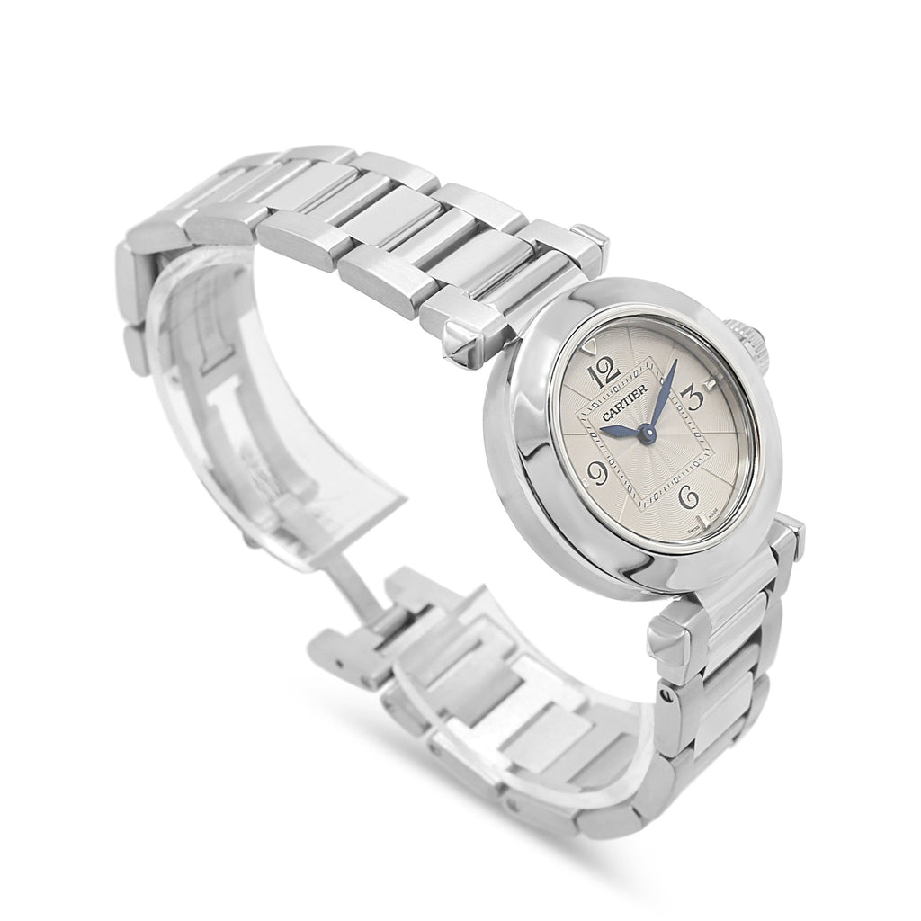 used Cartier Pasha De Cartier 30mm, Quartz Steel Watch Ref WSPA0021