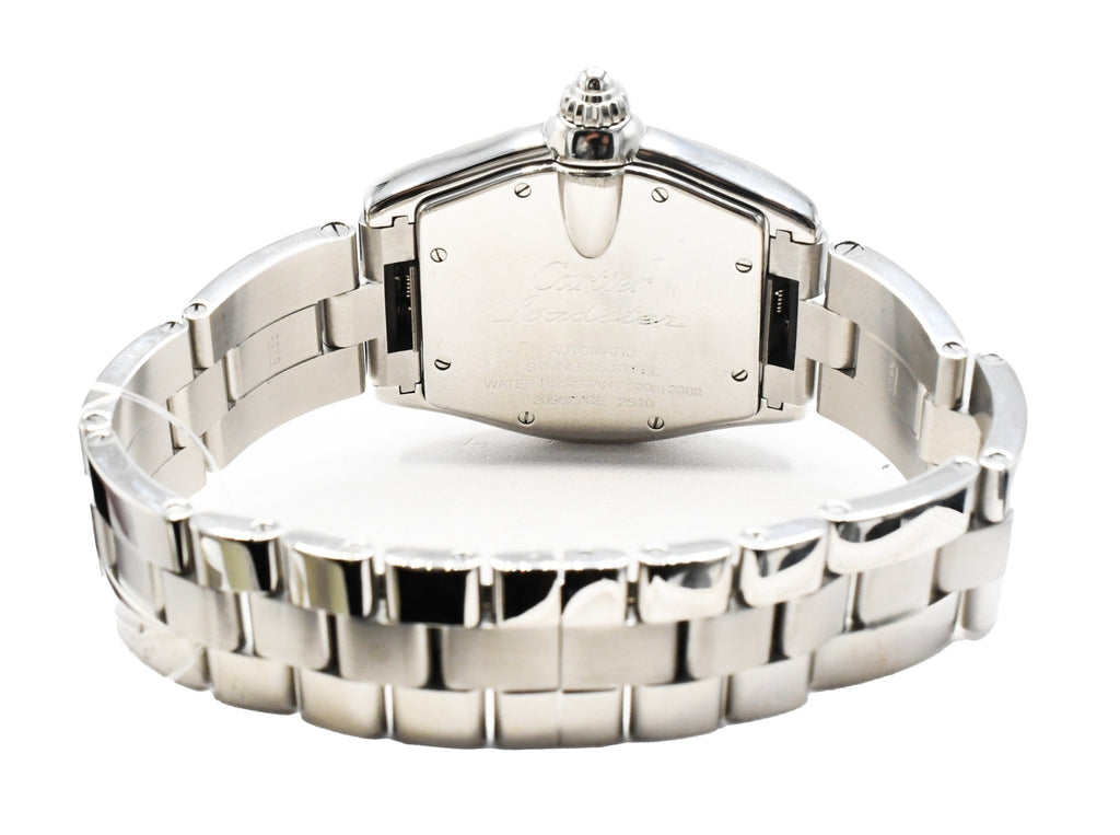 used Cartier Roadster Steel 37mm Bracelet Watch - Ref W62001V3