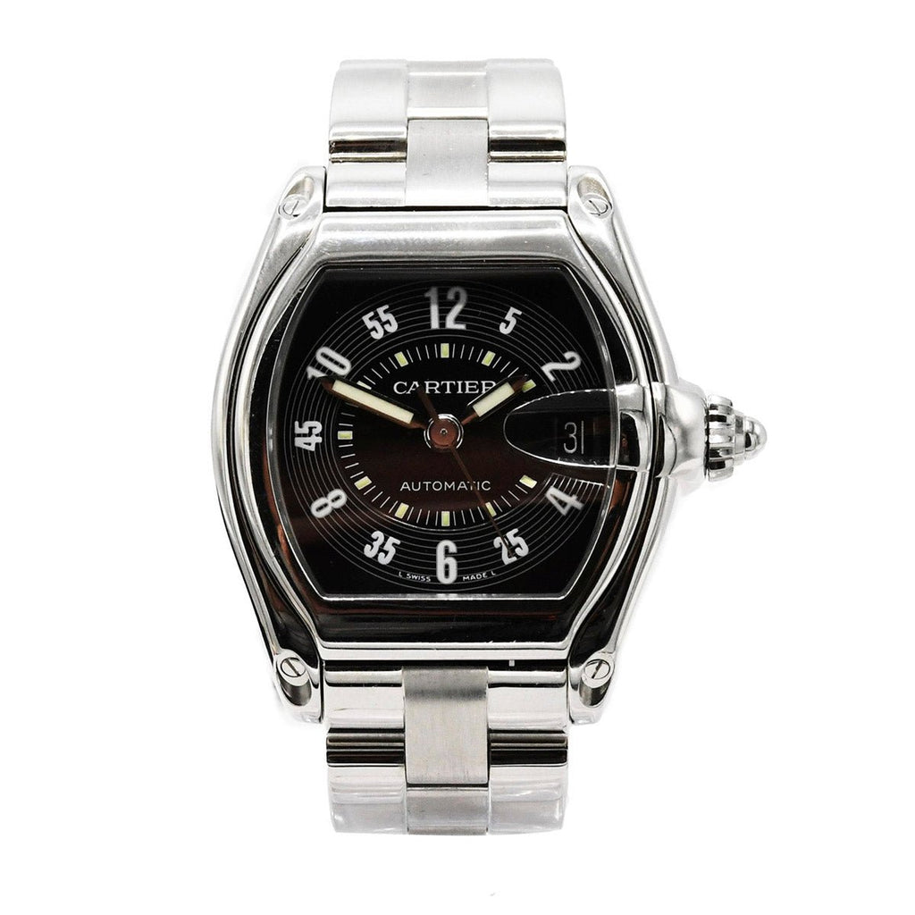 used Cartier Roadster Watch - Ref W62004V3 - Steel