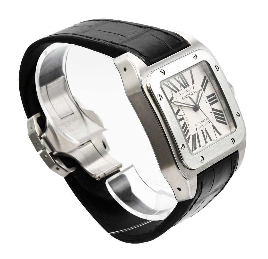 used Cartier Santos 100 Watch - Ref W20073X8