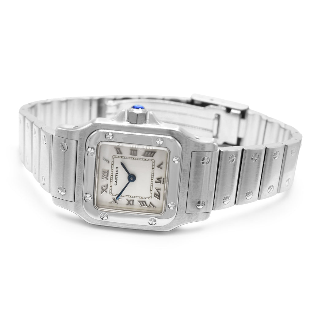 used Cartier Santos 24mm Quartz Watch - Stainless Steel