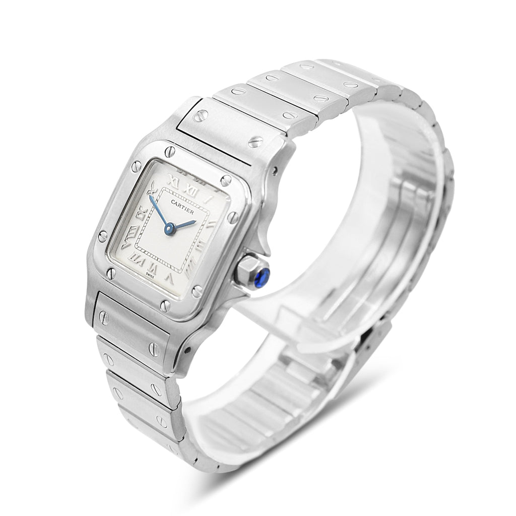used Cartier Santos 24mm Quartz Watch - Stainless Steel