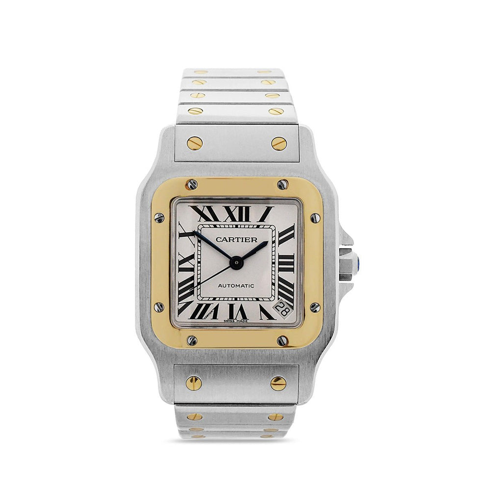 used Cartier Santos Galbee XL 32mm - Model: 2823