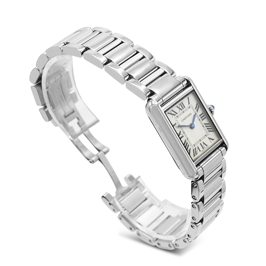 used Cartier Tank De Cartier Small Model Quartz Watch Ref WSTA0051