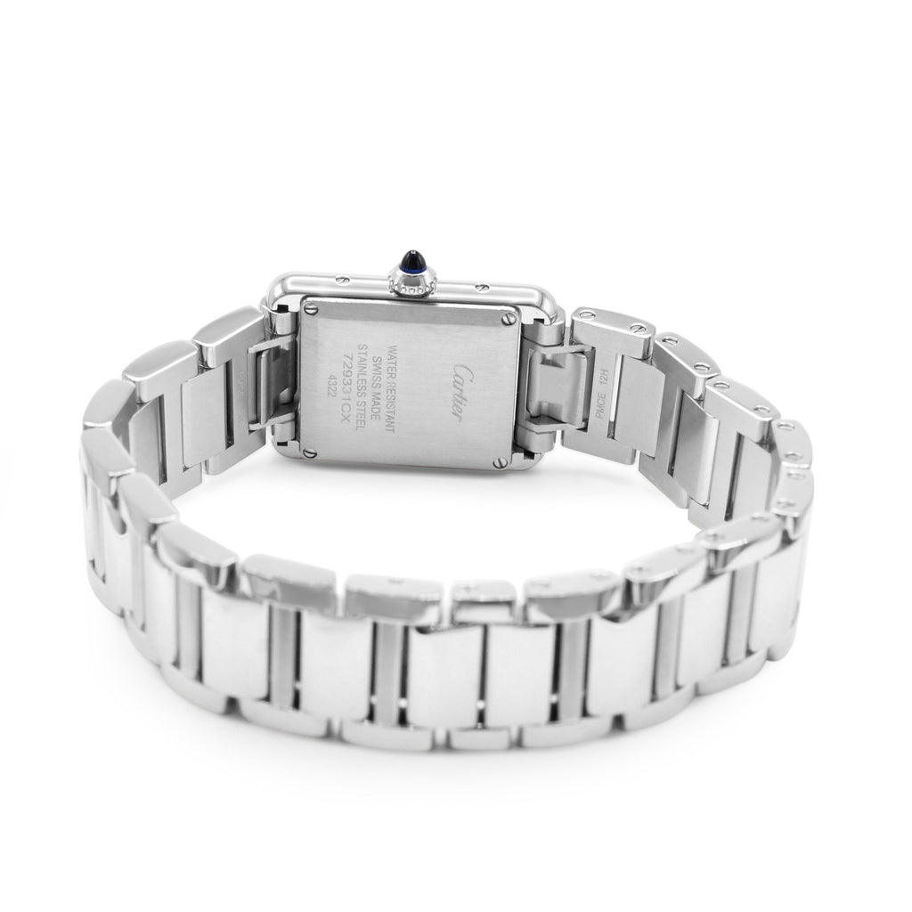 used Cartier Tank De Cartier Small Model Quartz Watch Ref WSTA0051