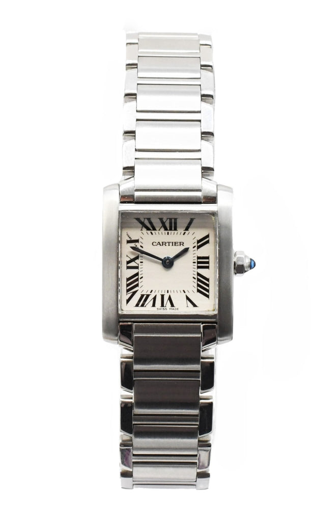 used Cartier Tank Française, Small Model, Quartz watch - Ref: W51008Q3