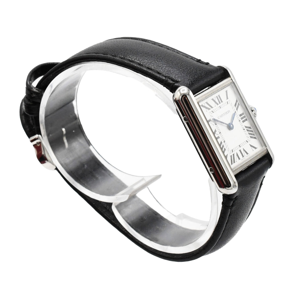 used Cartier Tank Must Watch, Small Model, Steel - Ref WSTA0060