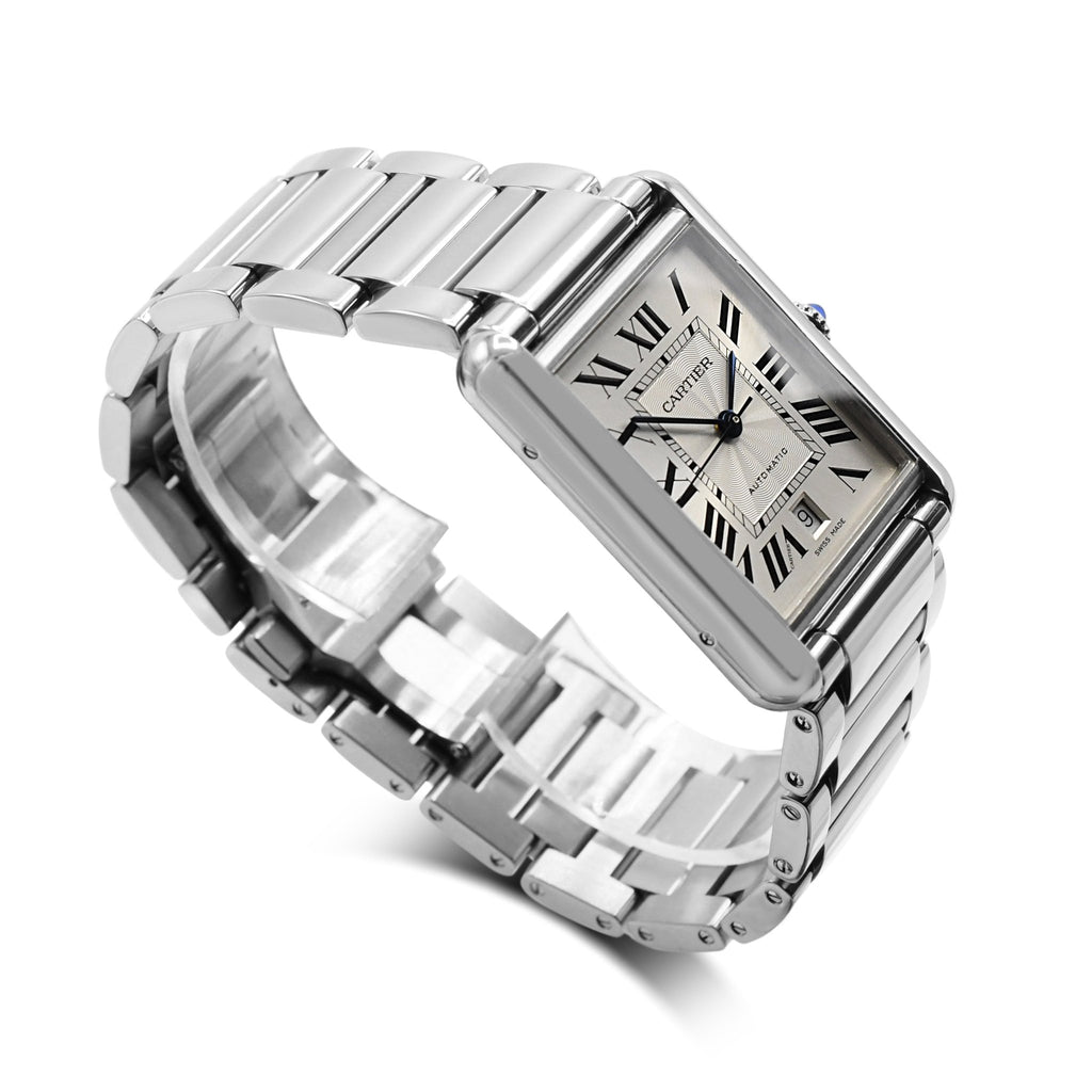 used Cartier Tank Must XL Automatic Steel Watch - Ref 4324