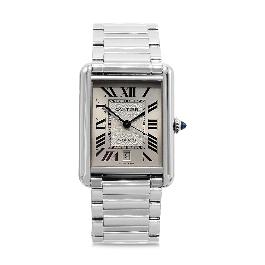 used Cartier Tank Must XL Automatic Steel Watch - Ref 4324