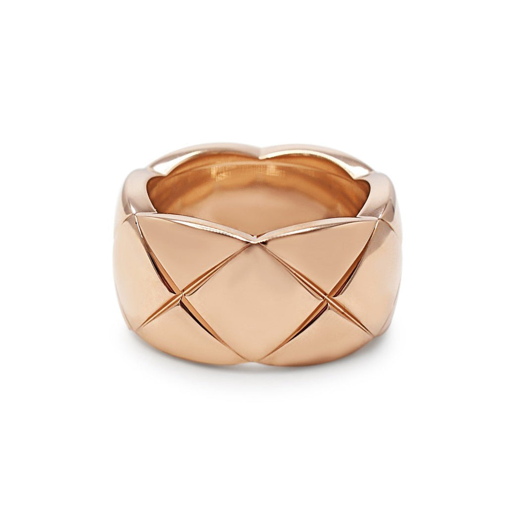 used Chanel Coco Crush Quilted Motif, Large Version 52 - 18ct Rose Gold