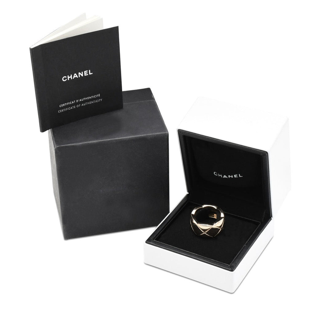 used Chanel Coco Crush Quilted Motif, Large Version 52 - 18ct Rose Gold