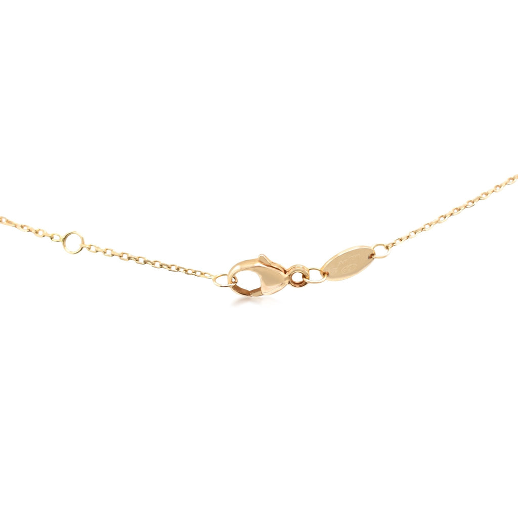 used Chaumet Jeux de Liens Diamond Mother Of Pearl Pendant Necklace