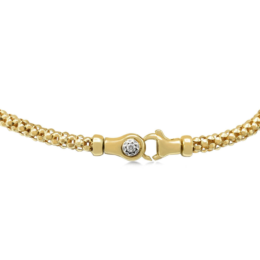 used Chimento Flexible Link Mesh Bracelet