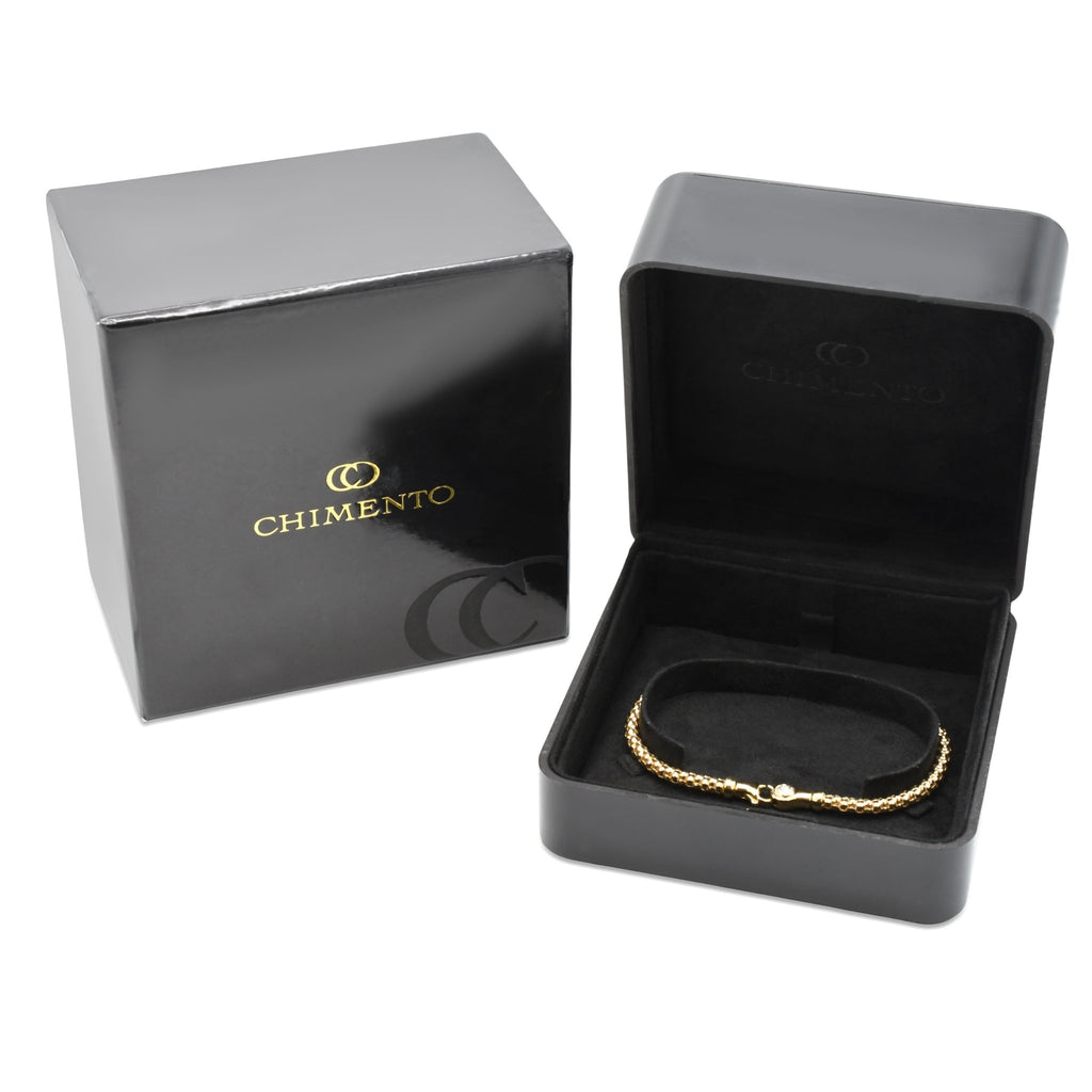 used Chimento Flexible Link Mesh Bracelet