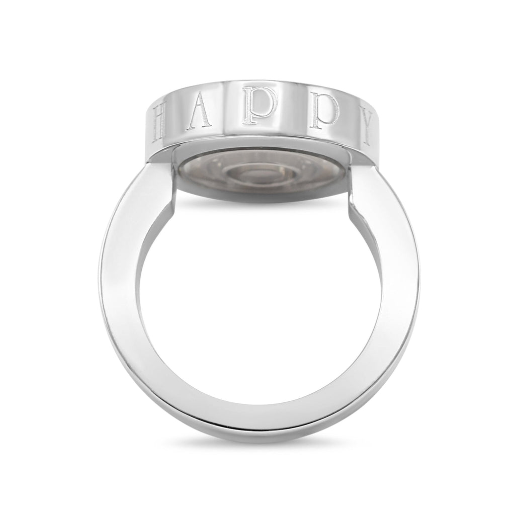 used Chopard Happy Spirit Diamond Ring Ref 825422 - 18ct White Gold