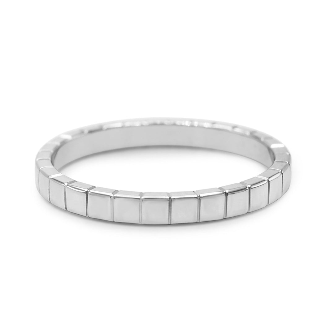 used Chopard Icecube Ring Size 59 - 18ct White Gold Ref 827702 - 1205