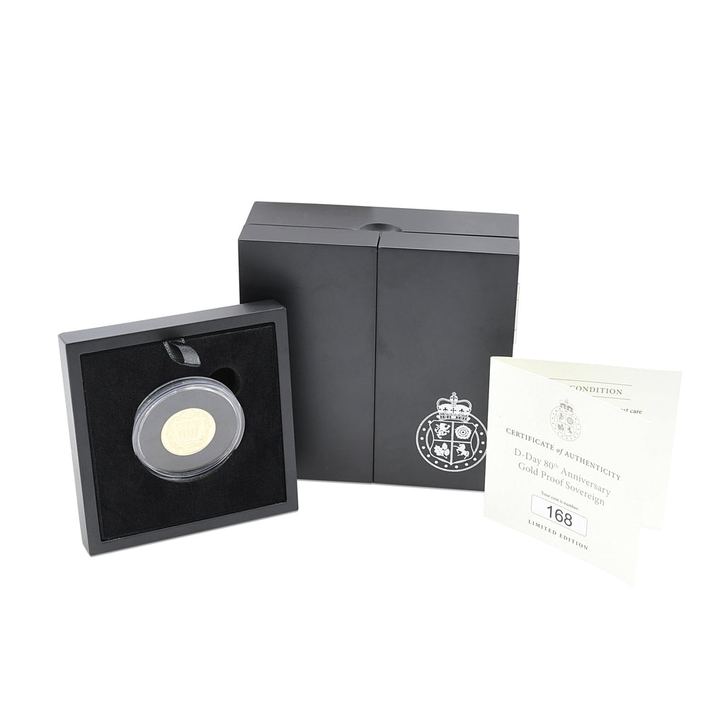 used D - Day 80th Anniversary Gold Proof Sovereign 2025