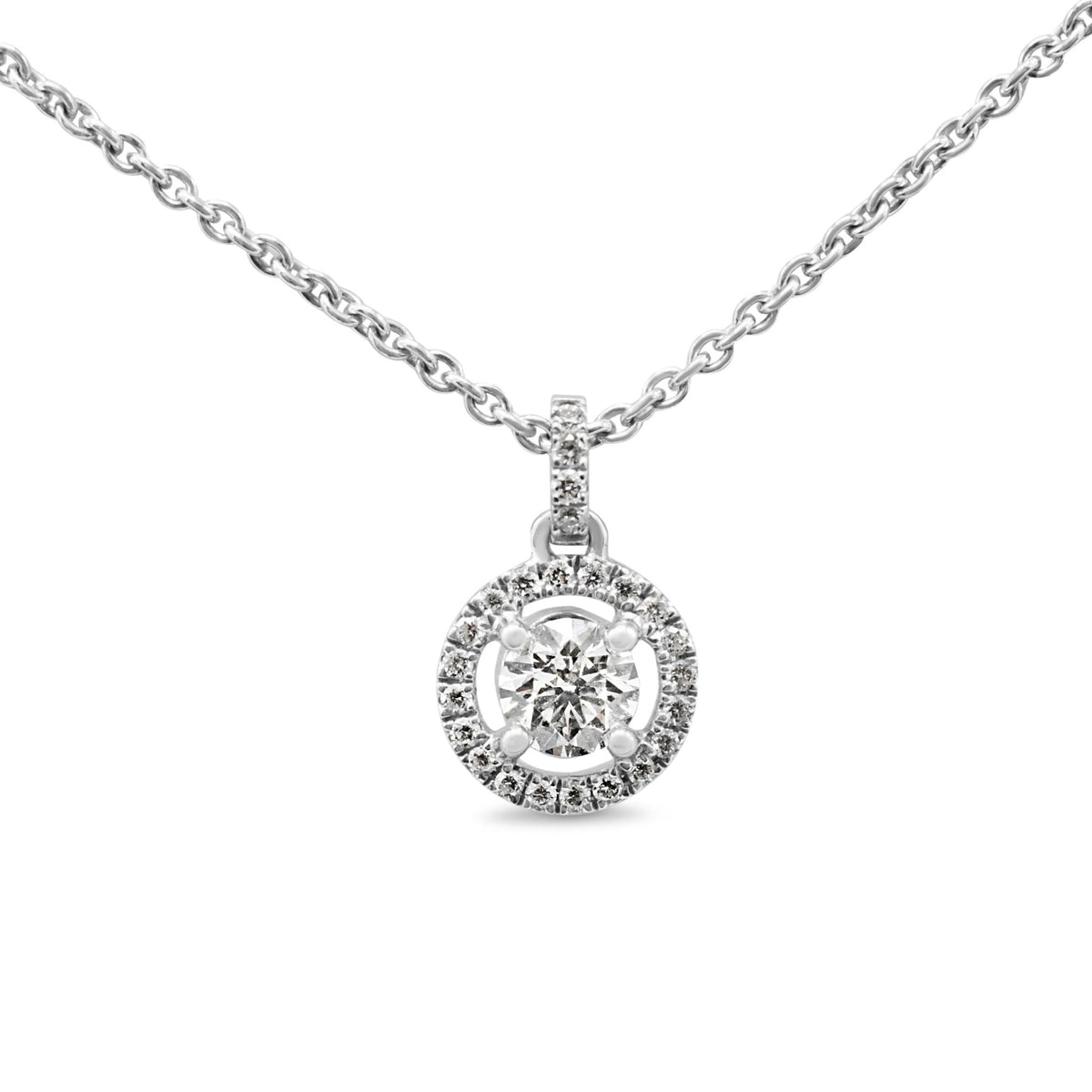 Pre-Owned De Beers Aura Diamond Pendant Necklace I S&R