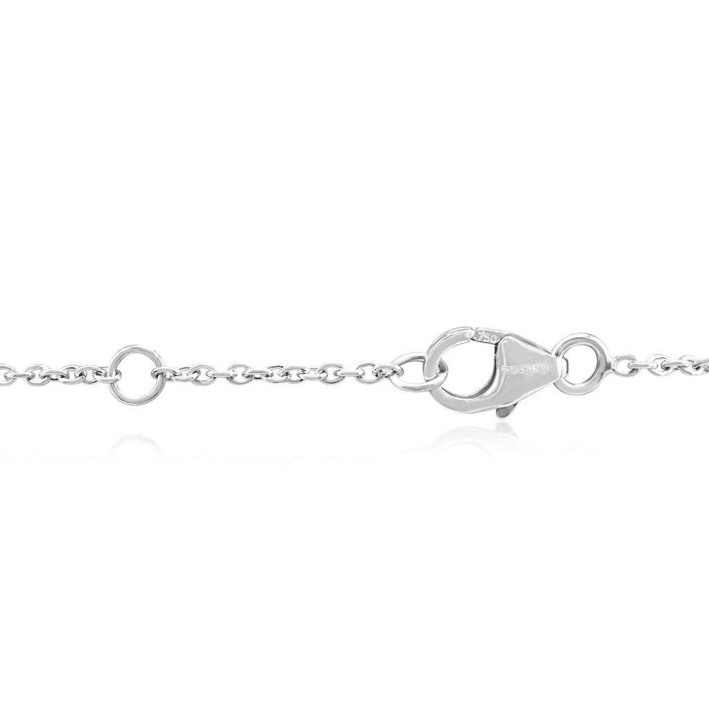 used De Beers Enchanted Lotus Diamond Bracelet - 18ct White Gold