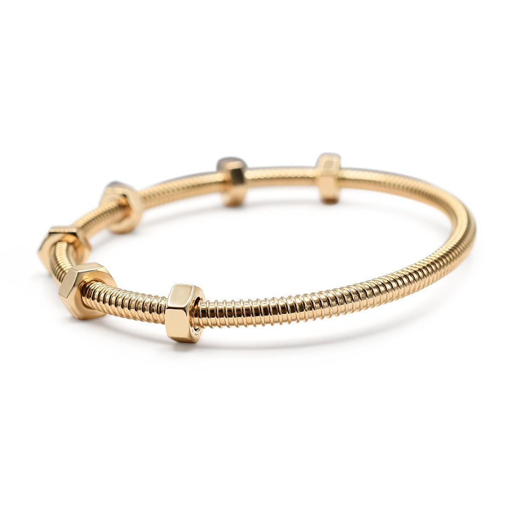 used Ecrou De Cartier Bracelet Size 18 - 18ct Rose Gold