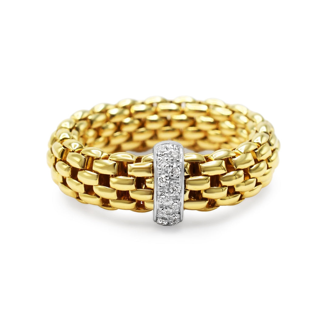 used Fope Vendôme Collection Flex'it Ring With Diamonds