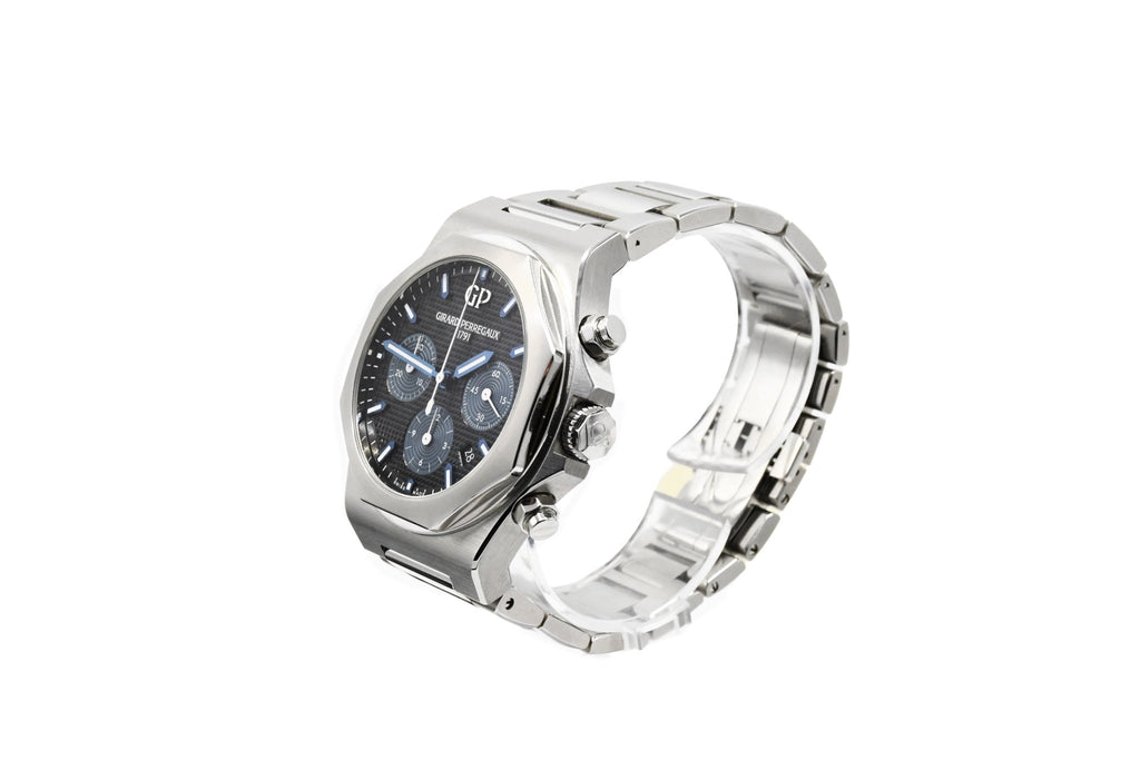 used Girard Perregaux 42mm Laureato Chronograph Steel Watch